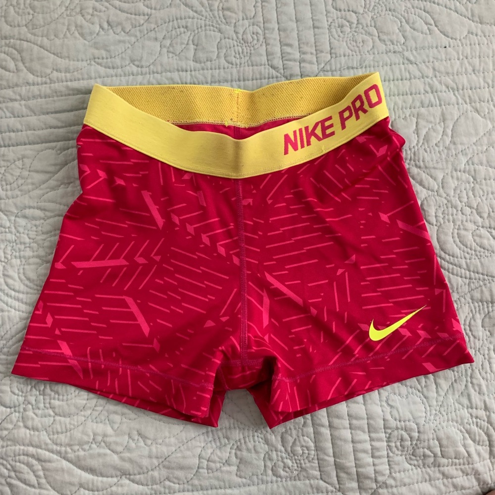 Nike pro spandex shorts